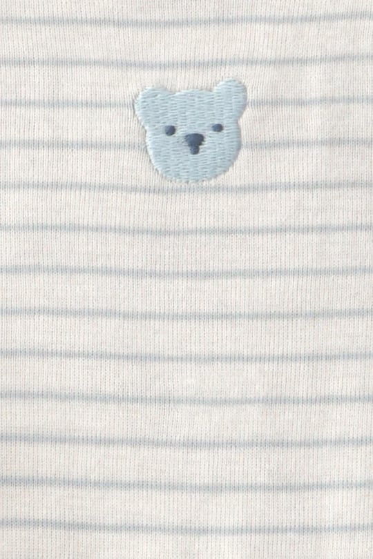 Carter's Erkek Bebek Layette 3'lü Kapüşonlu Ceket Alt Takım Mavi 1V418610
