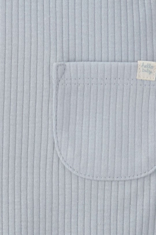 Carter's Erkek Bebek Layette Uzun Kol Tişört Salopet Takım Mavi 1V546510