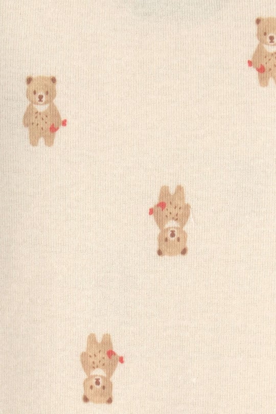 Carter's Erkek Bebek Layette Uzun Kollu Tişört Salopet Takım Kahverengi 1V416410