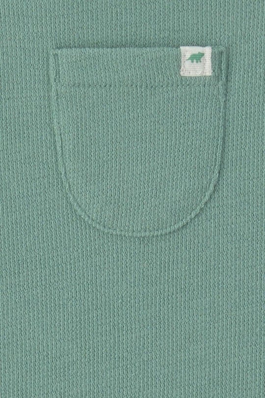 Carter's Erkek Bebek Layette Uzun Kollu Tişört Salopet Takım Yeşil 1V410510