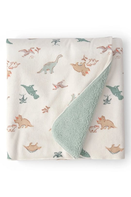 Carter's Erkek Bebek Peluş Battaniye Yeşil 9V581610