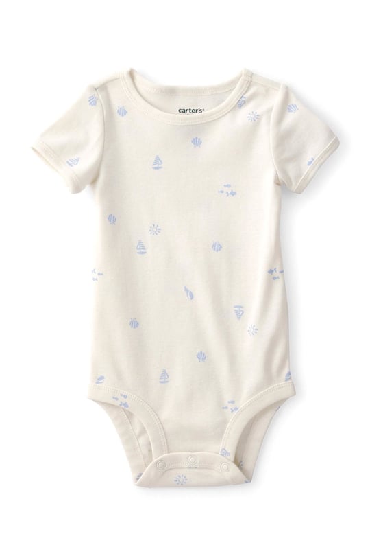 Carter's Kız Bebek 2'li Elbise Body Takım Mavi 1U607710