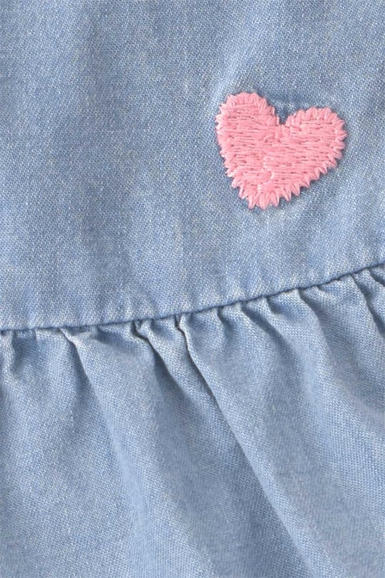 Carter's Kız Bebek 3'lü Body Şort Takım Pembe 1U529310