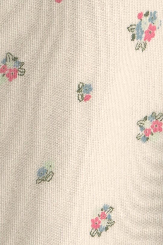 Carter's Kız Bebek 3'lü Kapüşonlu Ceket Alt Takım Krem 1W419910