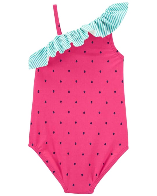 Carter's Kız Bebek Desenli Mayo Fuşya 1N208310