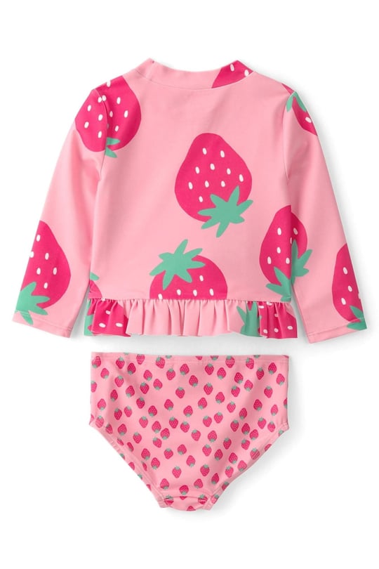 Carter's Kız Bebek Güneş Koruyucu 2'li Mayo Takım Pembe 1U650010