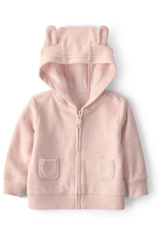Carter's Kız Bebek Layette 3'lü Kapüşonlu Ceket Alt Takım Somon 1V418910