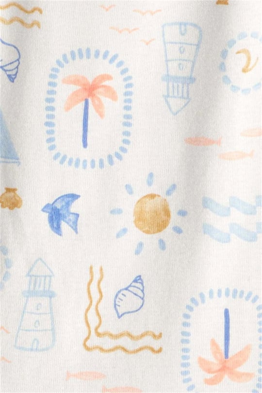 Carter's Kız Bebek Layette 3'lü Zıbın Set Çok Renkli 1U607010