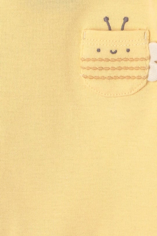 Carter's Kız Bebek Layette 4'lü Uzun Kollu Zıbın Set Sarı 1V421110