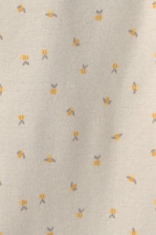 Carter's Kız Bebek Layette 5'li Kısa Kollu Zıbın Set Sarı 1V240610