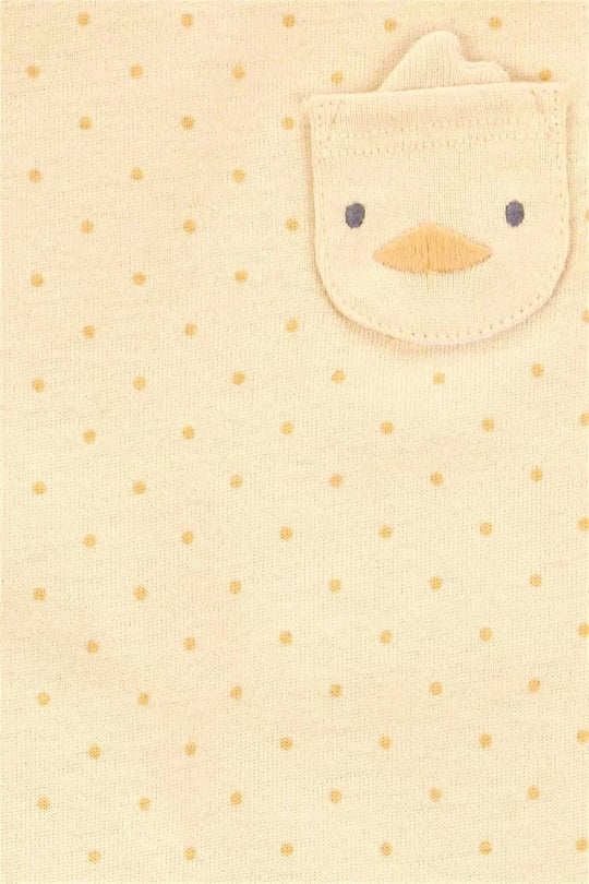 Carter's Kız Bebek Layette 5'li Kısa Kollu Zıbın Set Renkli 1T010410
