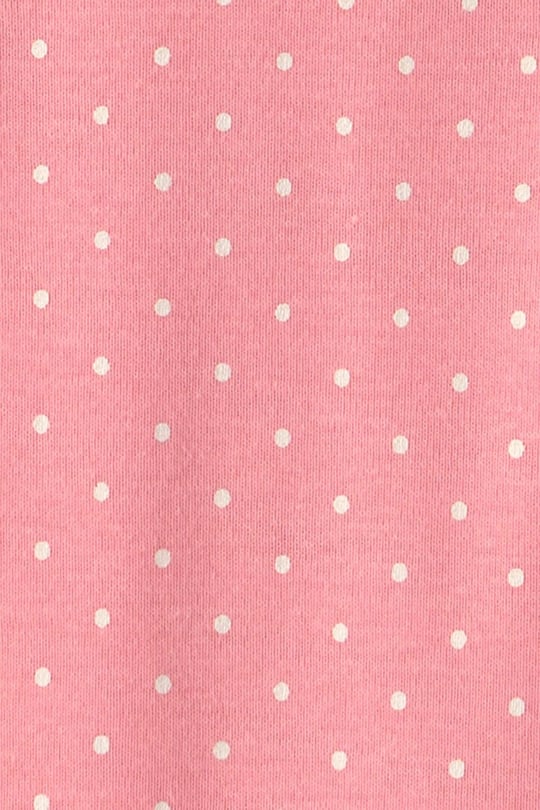 Carter's Kız Bebek Layette 5'li Puantiyeli Kısa Kollu Zıbın Set Renkli 1V240310