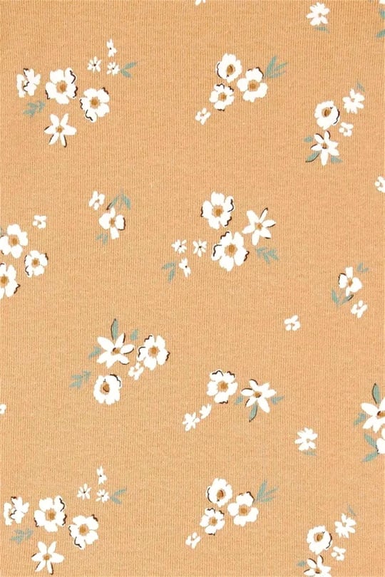 Carter's Kız Bebek Layette Kısa Kollu 5'li Body Set Krem 1T010810