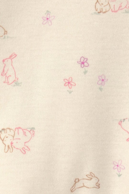 Carter's Kız Bebek Layette Uzun Kollu Tişört Salopet Takım Lila 1V405910