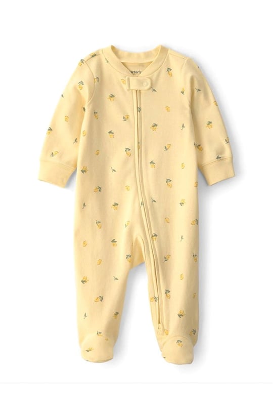 Carter's Kız Bebek Patikli Uyku Tulumu Sarı 1U617510