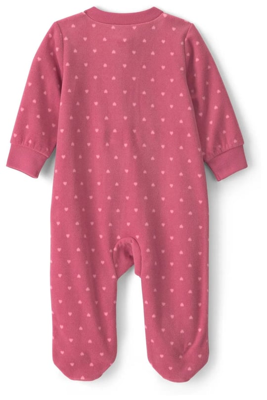 Carter's Kız Bebek Polar Fermuarlı Patikli Tulum Gül Kurusu 1W114010