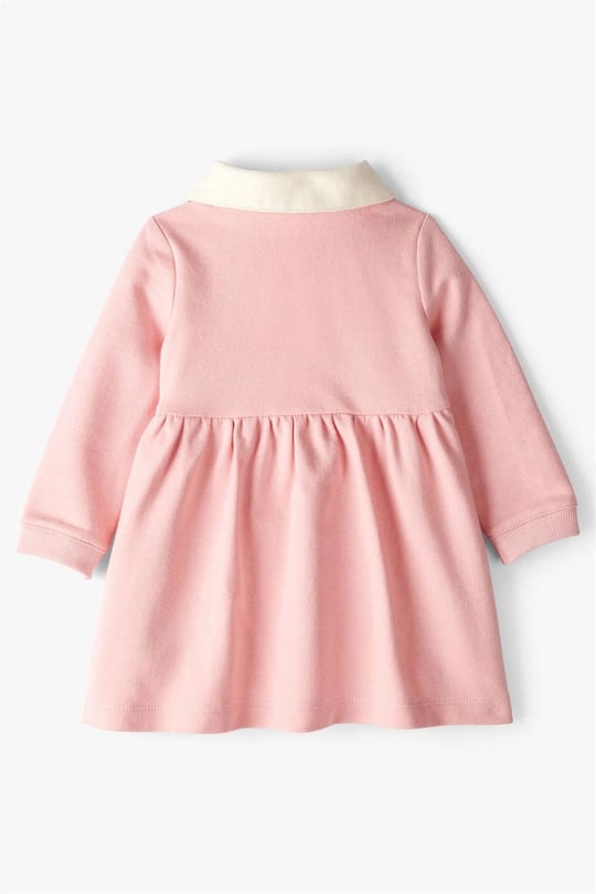 Carter's Kız Bebek Polo Yaka Elbise Pudra 1T568010