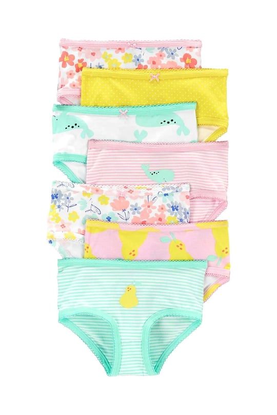 Carter's Kız Çocuk Külot Set 7'li Paket 3K589410 