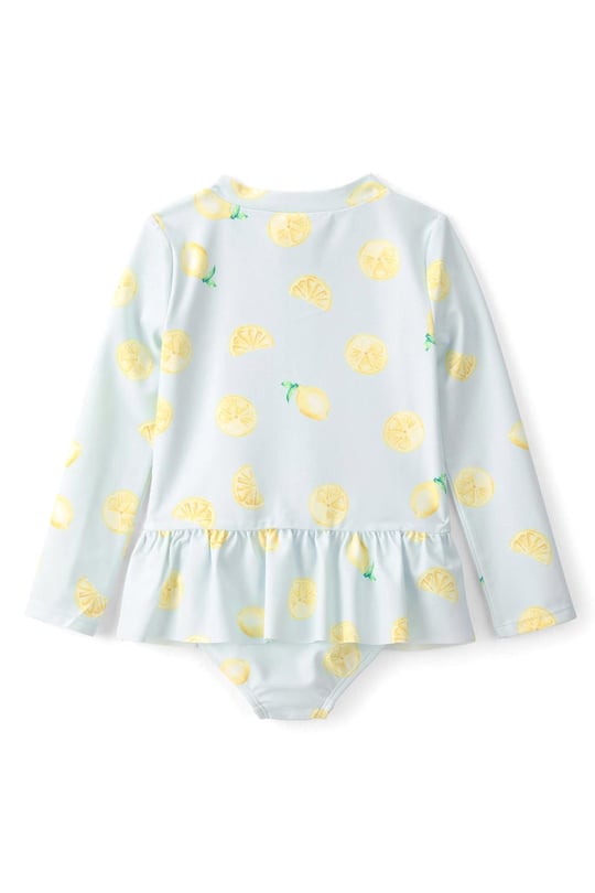 Carter's Küçük Kız Çocuk Güneş Koruyucu Uzun Kollu Mayo Mavi 2U581610
