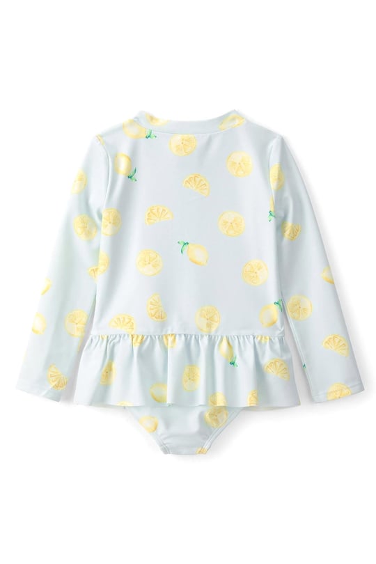 Carter's Küçük Kız Çocuk Güneş Koruyucu Uzun Kollu Mayo Mavi 2U581610