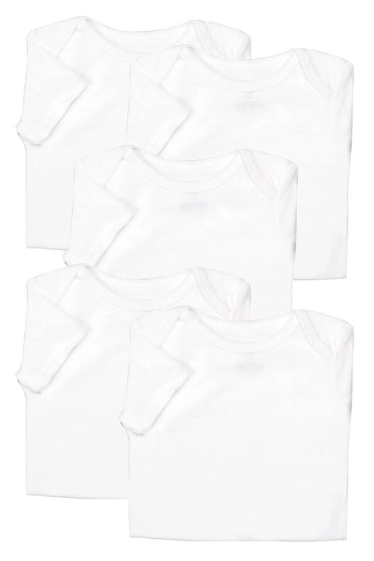 Carter's Layette Bebek Kısa Kol 5'li Body Set Beyaz 1L930510