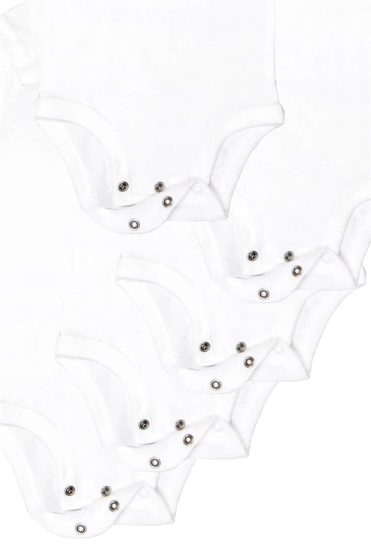 Carter's Layette Bebek Kısa Kol 5'li Body Set Beyaz 1L930510