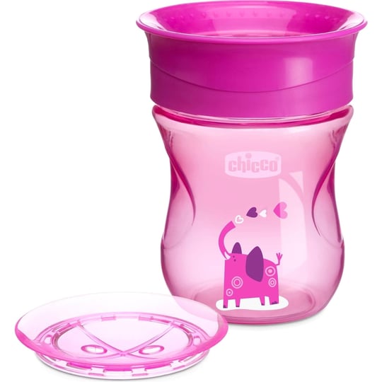 Chicco 360° Dönen Bardak 12+ Ay Kız Pembe 69511
