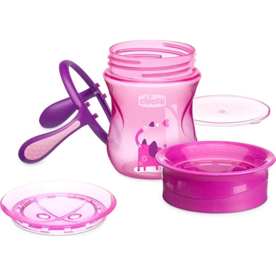 Chicco 360° Dönen Bardak 12+ Ay Kız Pembe 69511