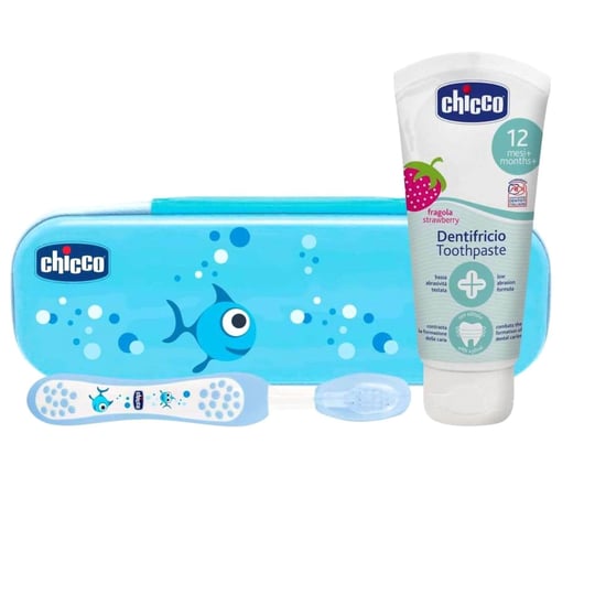 Chicco Diş Fırça Seti Mavi 69592