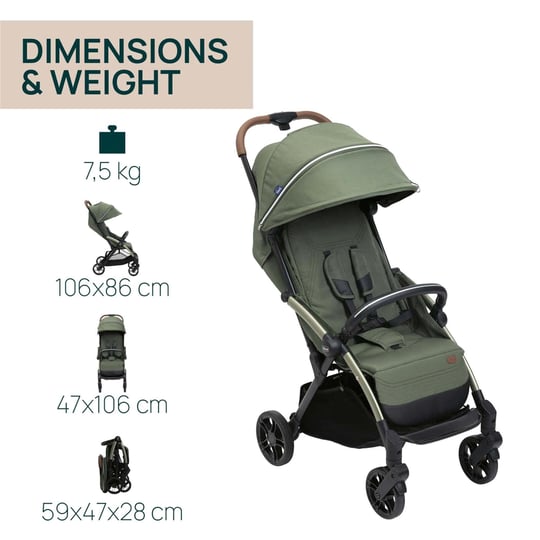 Chicco Goody XPlus Bebek Arabası Twinkle Green