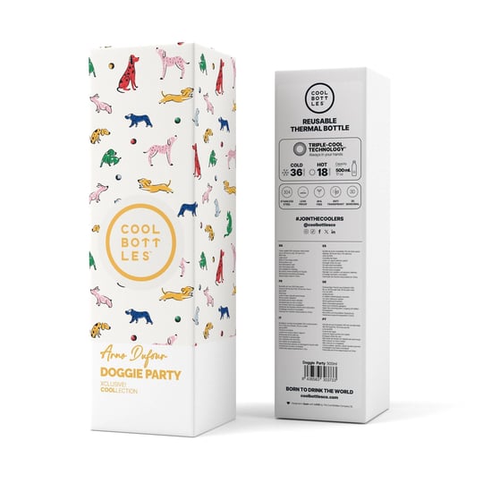 Cool Bottles The Bolttle Doggie Party Termos Matara 500 ML