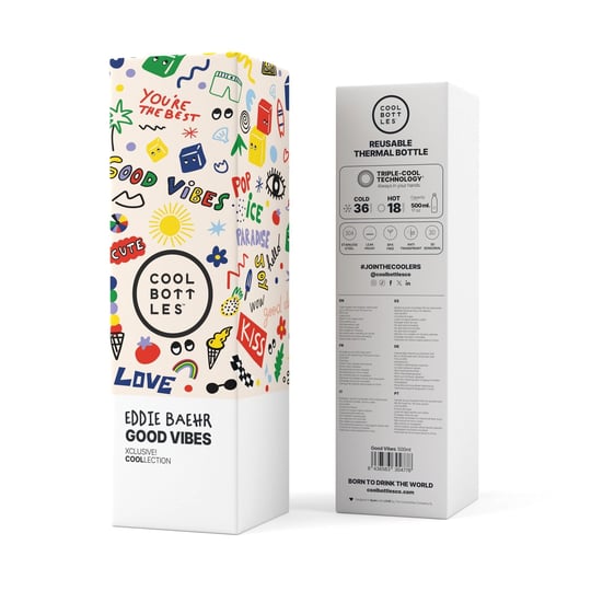 Cool Bottles The Bolttle Good Vibes Termos Matara 500 ML