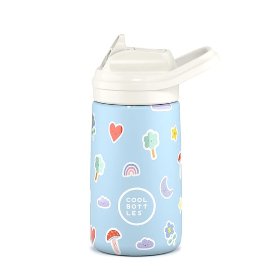 Cool Bottles The Kiddie Bottle Rainbow Clouds Pipetli Termos Suluk 350 ML