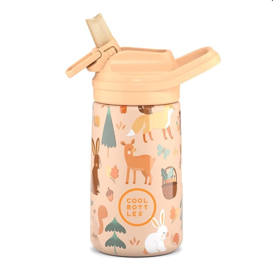 Cool Bottles The Kiddie Bottle Woodland Buddies Pipetli Termos Suluk 350 ML