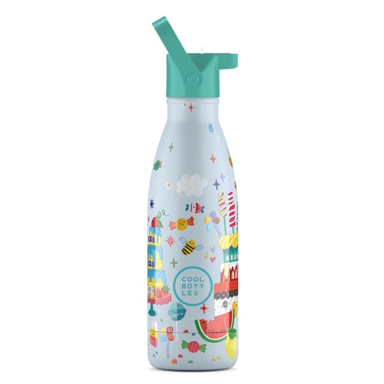 Cool Bottles The Kids Bottle Candy Land Pipetli Termos Suluk 350 ML