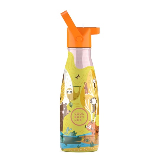 Cool Bottles The Kids Bottle Jungle Park Pipetli Termos Suluk 260 ML
