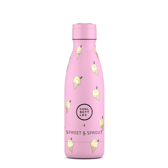 Cool Bottles The Kids Bottle Pink Scoop Pipetli Termos Suluk 350 ML