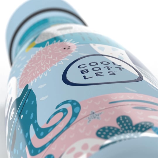 Cool Bottles The Kids Bottle Sea World Pipetli Termos Suluk 260 ML