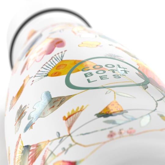 Cool Bottles The Kids Bottle Spring Flowers Pipetli Termos Suluk 260 ML