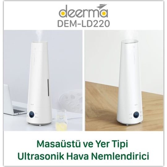 Deerma LD220 Kumandalı Soğuk Buhar Üfleyic