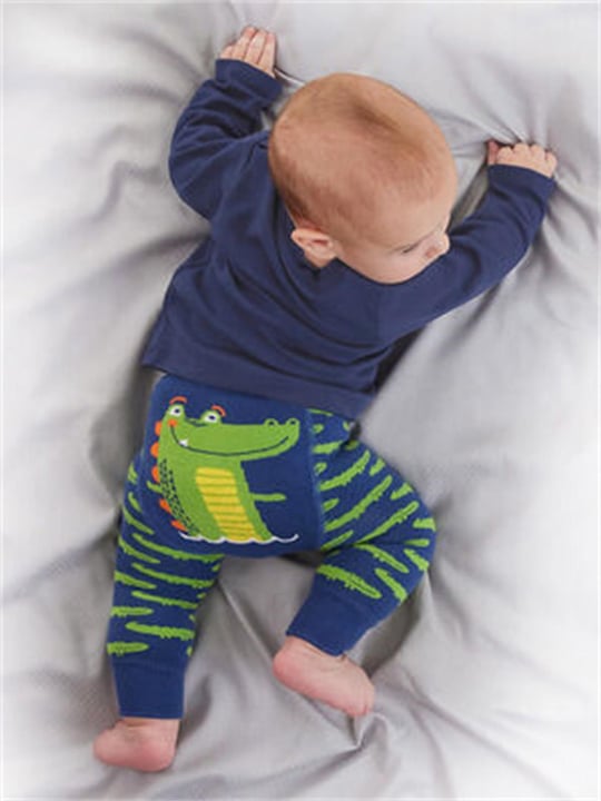 Denokids Erkek Bebek Timsah Tshirt Tayt Pantolon Takım Cff-22S1-167