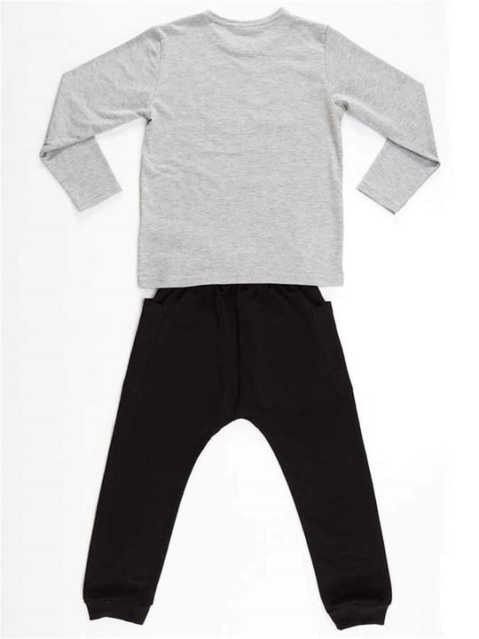 Denokids Erkek Çocuk Cool Gang T-shirt Pantolon Takım CFF-21S1-059