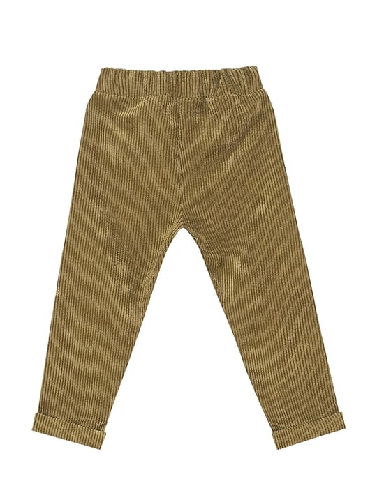 Denokids Erkek Çocuk Fitilli Kadife Pantolon Haki CFF-24S1-051