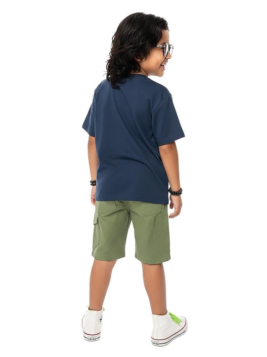 Denokids Erkek Çocuk Genius Tişört Şort Takım CFF-26Y1-083