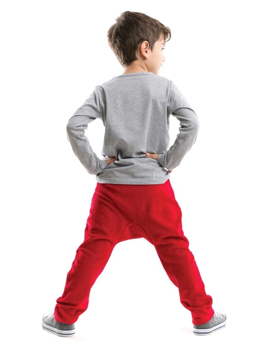 Denokids Erkek Çocuk Hoo Ho Ho Yılbaşı Takım MS-21K1-068