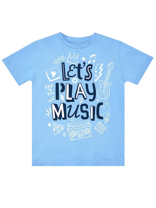 Denokids Erkek Çocuk Let's Play Tişört Denim Şort Takım MS-24Y1-060