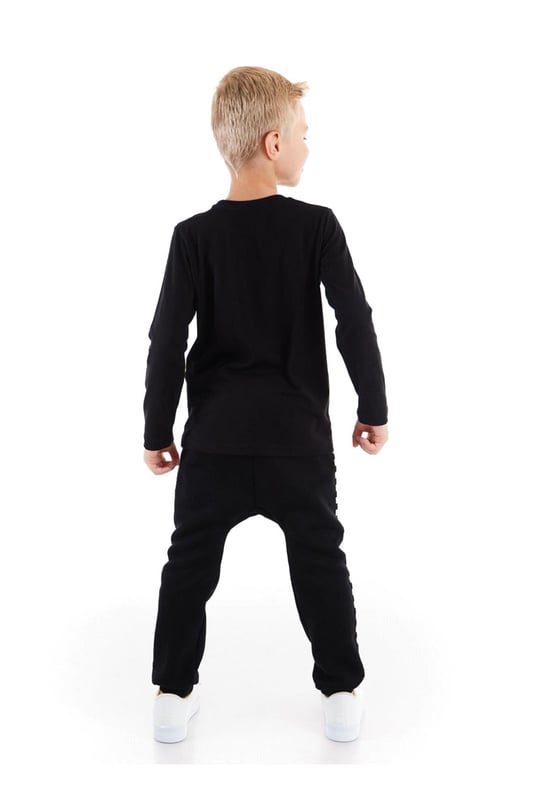 Denokids Erkek Çocuk Nonstop Game T-shirt Pantolon Takım MS-21S1-050