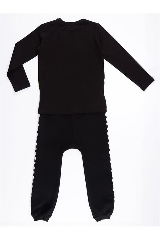 Denokids Erkek Çocuk Nonstop Game T-shirt Pantolon Takım MS-21S1-050