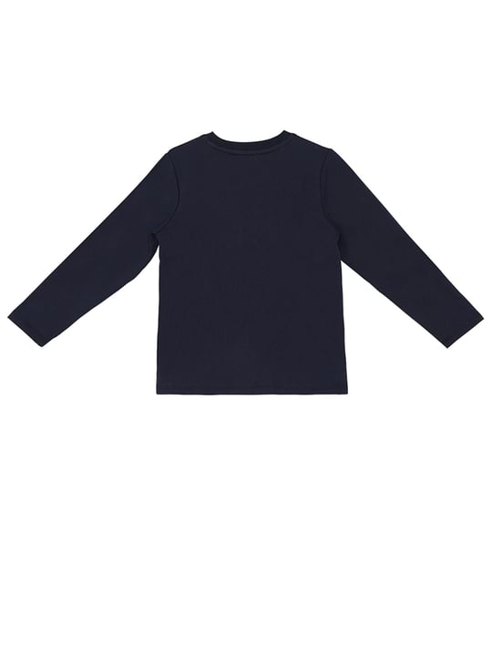 Denokids Erkek Çocuk Rawr Tişört Pantolon Takım Lacivert CFF24S1-037
