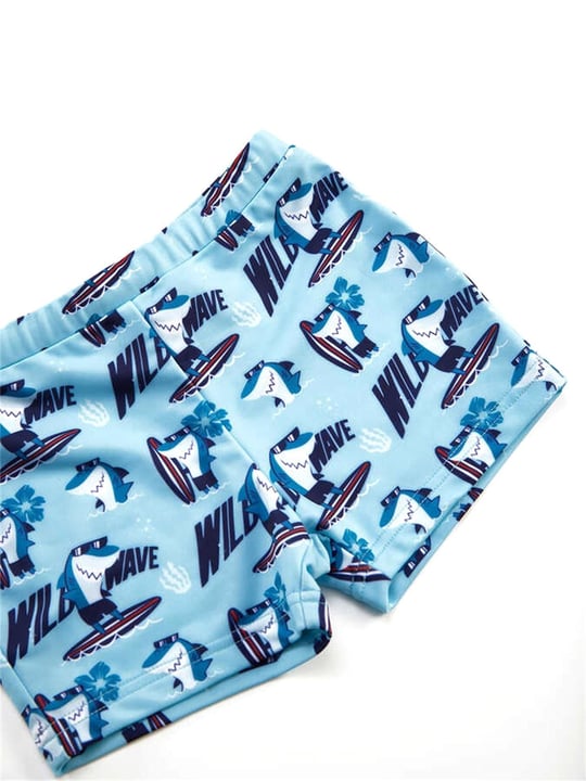 Denokids Erkek Çocuk Shark Şort Mayo CFF-23Y2-009